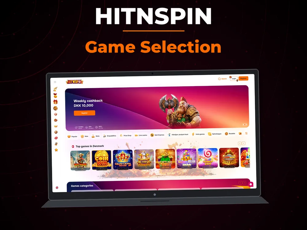 Hitnspin - Game Selection